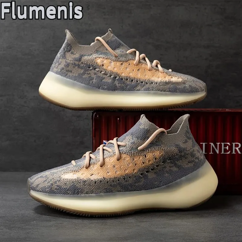 Breathable Men Running Shoes Lightweight Women Sneakers Anti-slip Outdoor Men's Sneakers Soft Sports Shoes Walking Unisex — image 4