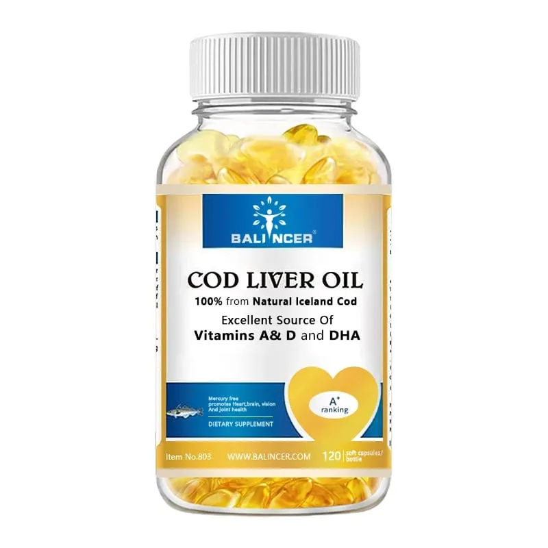 Extra-strength Formula Cod Liver Oil Contains Vitamins A D EPA and DHA Supports Heart Brain Immune Joint and Eye Health — image 9