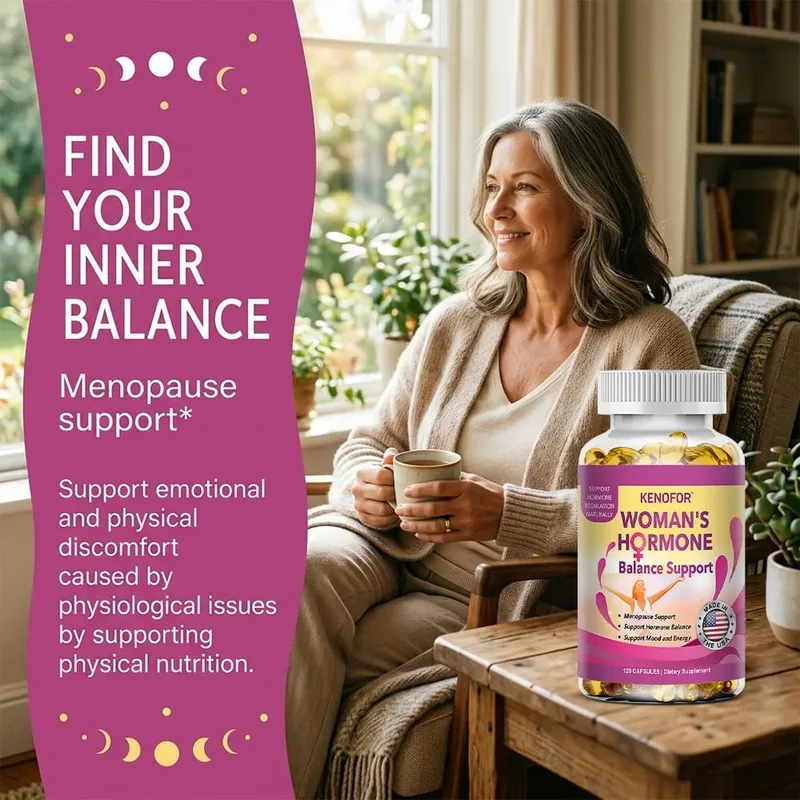 Women’s Menopause Support Supplement Enhancing Hot Flashes Night Sweats Mood Swings & Fatigue Supports Daily Wellness — image 6