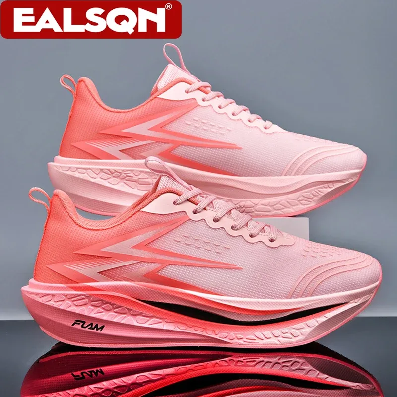 New Running Shoes Men's Speciality Marathon Sports Sneakers Breathable Lightweight Carbon Board Women's Athletic Tennis Non-skid — image 8