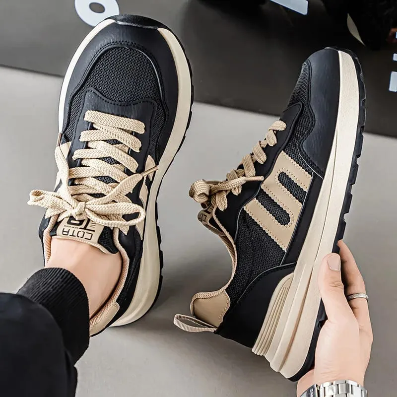 Wide Width Mens Casual Sports Free Shipping Hiking Shoes Retro Trail Running Non Slip Lace Up Walking Sneakers Unisex Outdoor