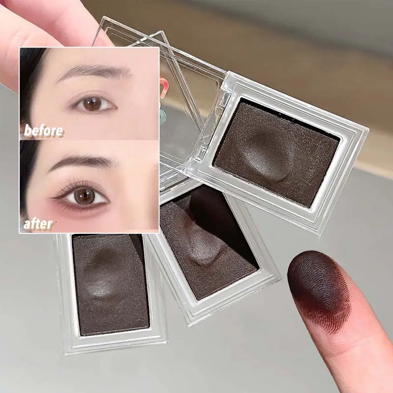 Single Eyeshadow & Eyeliner Cream High Pigment Reddish Brown Tint Eyeliner Long Lasting Waterproof Shimmer Eyeshadow Eye Makeup