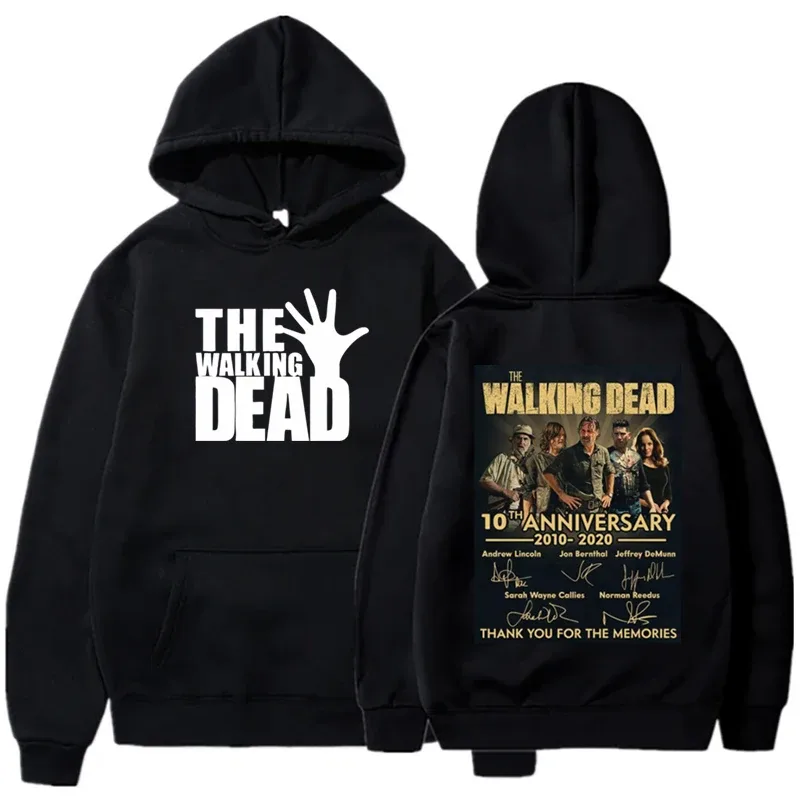 The Walking Dead Hoodies for Men Women Fashion Casual Harajuku Hoody Unisex Pullovers Hip Hop Loose Sweatshirt Men's Clothes — image 3
