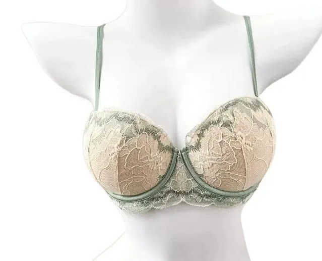 Hot Sale Purple Minimizer Bra Plus Size Soft Lace Wireless Anti Sagging Big Bust Look Smaller Breathable Bras M-XL
