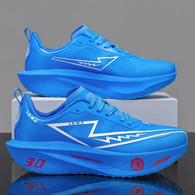 Men Marathon Running Shoes Carbon Plate Training Race Sports Outdoor Breathable Lightweight Women Comfortable Athletic Sneakers — image 9