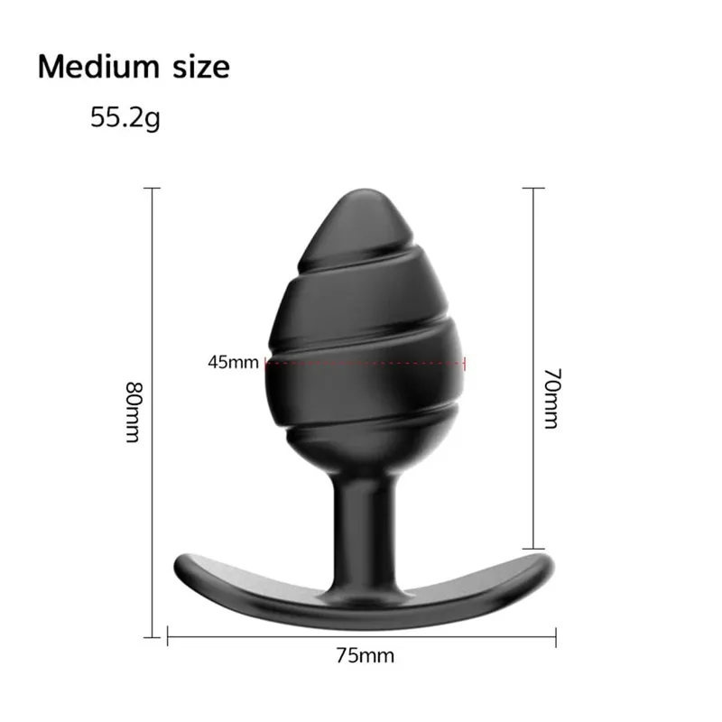 Silicone Plug Anal Sex Toys Butt Plug Beginner Anal Underwear Buttplug Dildo Masturbador For Couples SM Adults Men Woman 3 Sizes — image 10