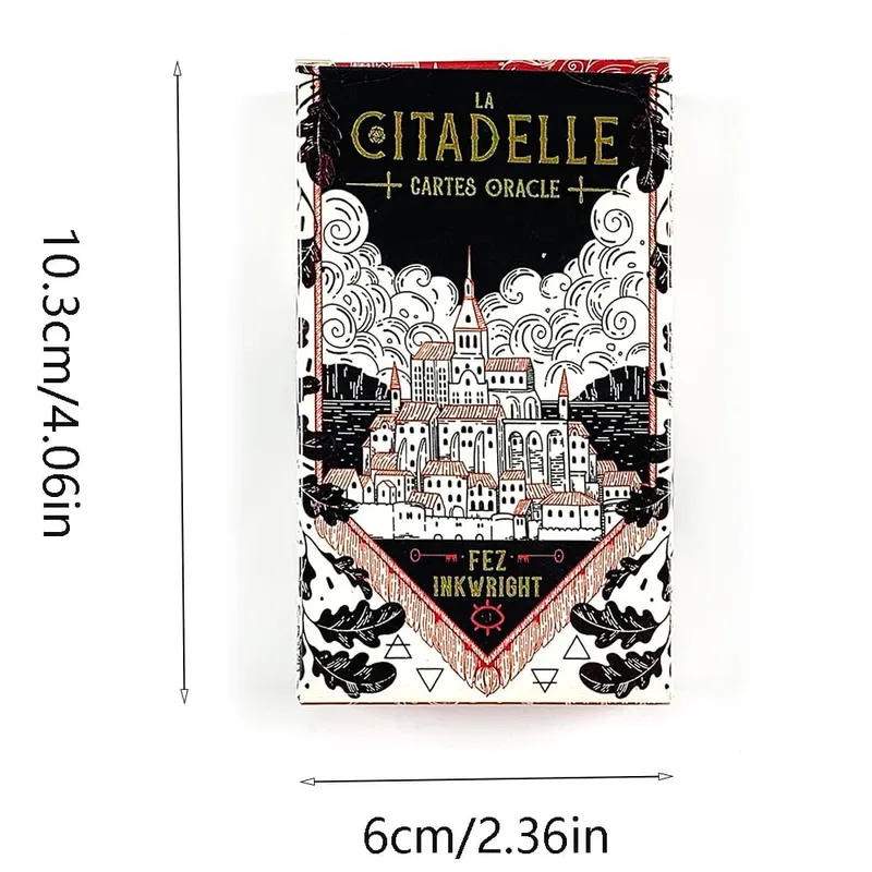 The Citadel A Fantasy Oracle Cards A 60 Octagonal Design Deck French Version Fortune Telling Divination Board Game Cards Game — image 6