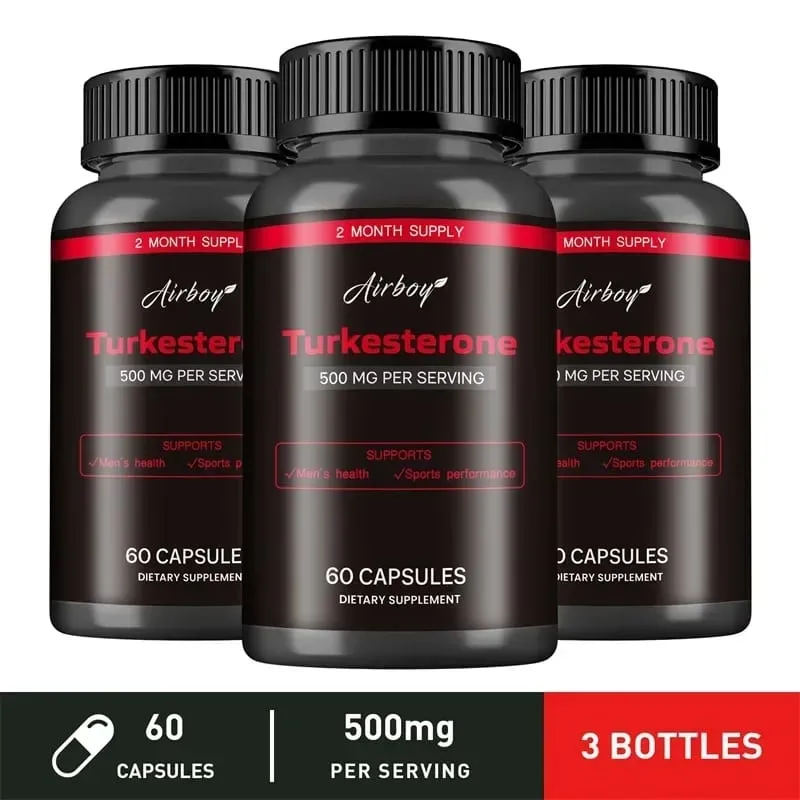 Turkesterone Supplement - Supports Muscle Mass Bone Health & Post-Workout Recovery Maintains Muscle Health — image 10