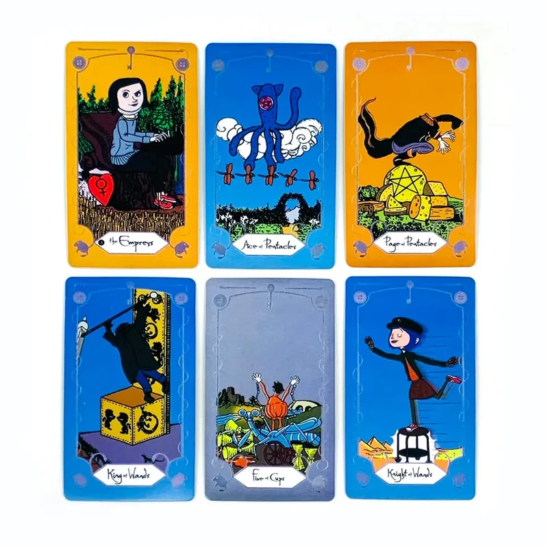 Tarot Cards A 78 Pcs Tarot Deck The Key That Opens The Door To The Coraline World Perfect For Spiritual Guidance & Collectors — image 4