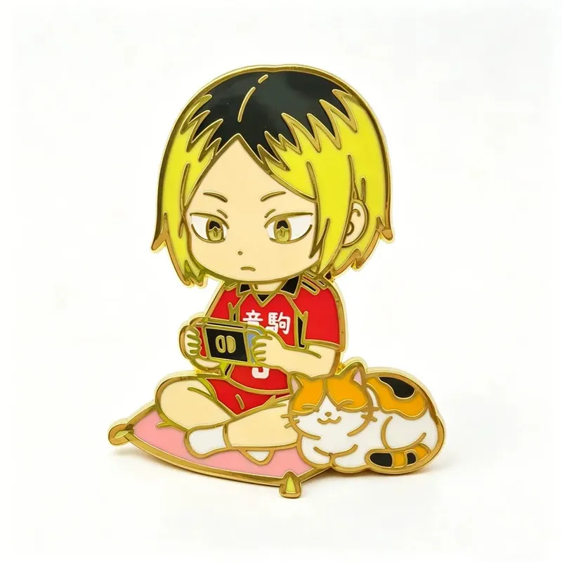 Classic Anime Games Enamel Pins Kawaii Cartoon Character Brooch Clothing Backpack Lapel Badges Fashion Jewelry Accessories Gifts — image 12