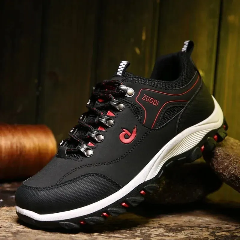 2026 New Men Hiking Shoes High Quality Anti Slip Men Sneakers Outdoor Climbing Walking Shoes Breathable Light Running Shoes Male — image 4