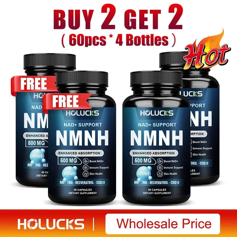 Premium 5-in-1 NMNH Supplement with Nicotinamide Riboside TMG Resveratrol C0Q10 Support Immunity Longevity & Vitality — image 12