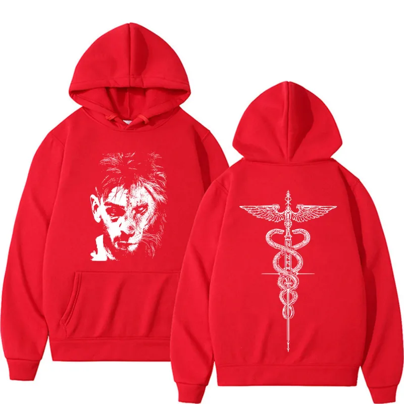 El Matador Ilia Topuria Tattoo Graphic Hoodies Men Women Harajuku Classic Gothic Sweatshirt Casual High Quality Oversized Hoodie — image 5