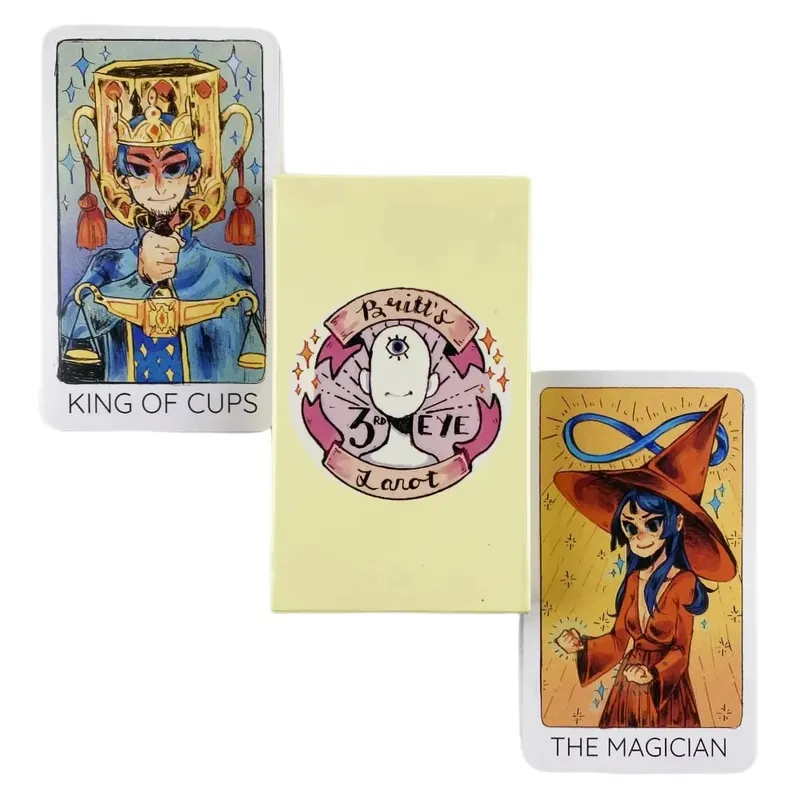 Hot Sell Deck Britt's Third Eye Tarot Card Oracle Friends Party Board Game Divination Fate — image 5