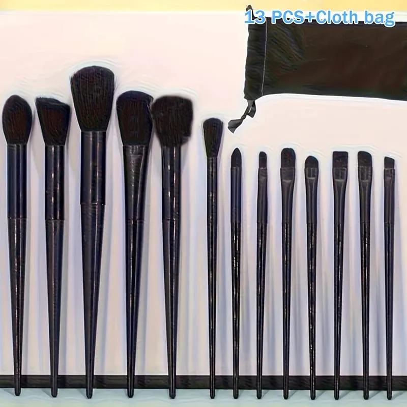 8/13PcsMakeup Brush Set Fluffy Professiona Cosmetic Foundation Powder Eyeshadow Kabuki Make Up Brush Beauty Tool Makeup. — image 9