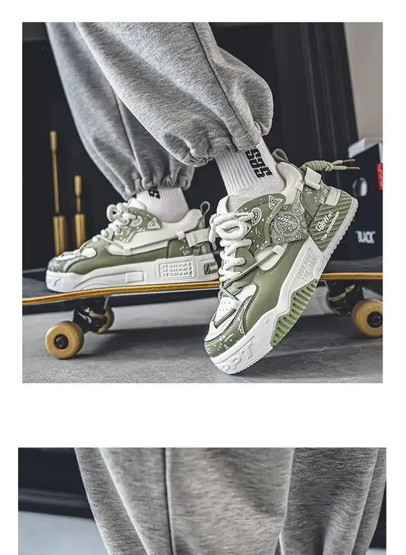 Men's Casual Sneakers Mesh Breathable Fashionable Lace Up Running Shoes 2026 Walking Daily Sneakers Jogging Training Footwear — image 9