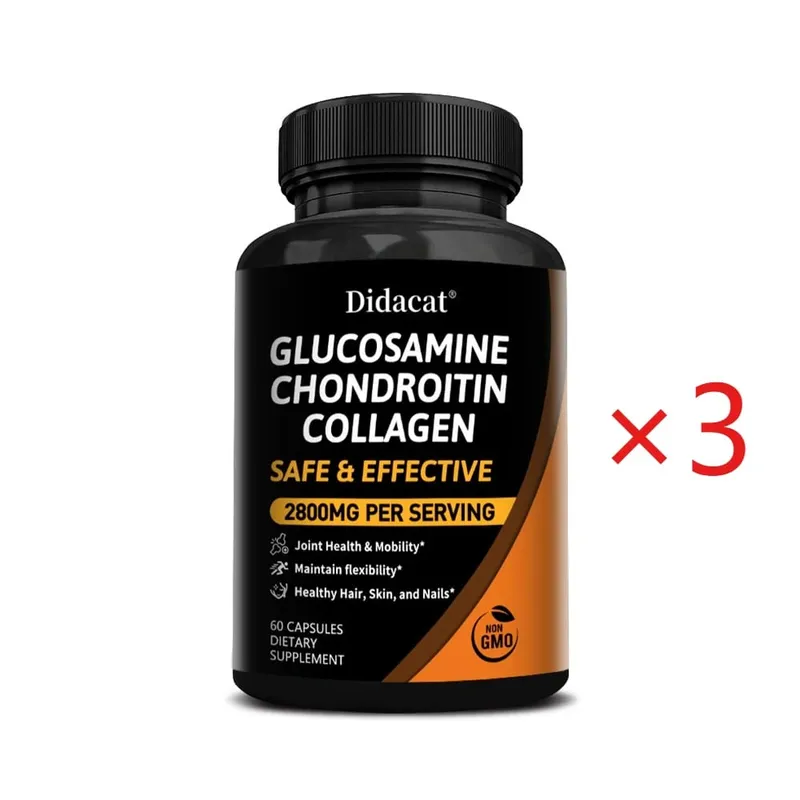 Chondroitin Glucosamine Collagen Capsules for Knee Joint Health Bone Quickly Nutrition Supplement — image 10