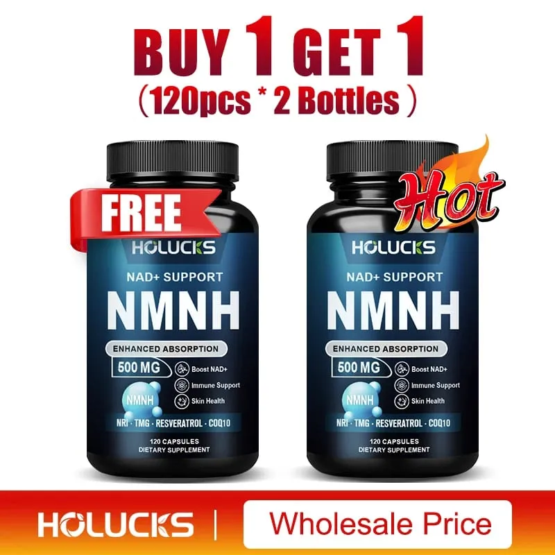 Premium 5-in-1 NMNH Supplement with Nicotinamide Riboside TMG Resveratrol C0Q10 Support Immunity Longevity & Vitality — image 11