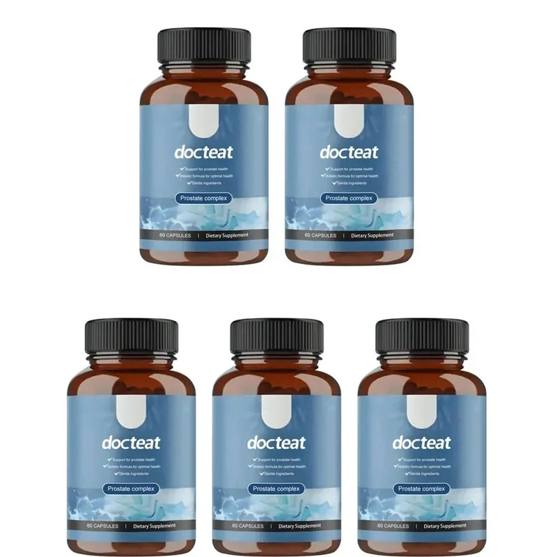 Docteat Prostate Complex Capsules Support Prostate Health and Urine Flow with Herbal Saw Palmetto and Pygeum 60 Capsules — image 11