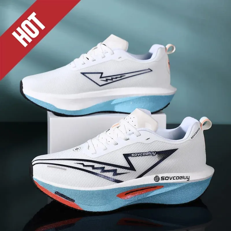 Running Shoes Men Marathon Carbon Board Speciality Sports Breathable Lightweight Women's Comfortable Athletic Stability Sneakers — image 8