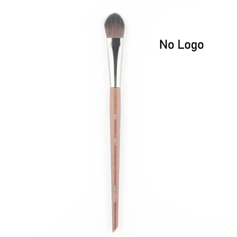 1 st Natuurlijke hout Oogmake-up Kwasten Detail Oogschaduw Make up kit Concealer Smudge Markeerstift Wenkbrauw Eye Brow roller Borstel