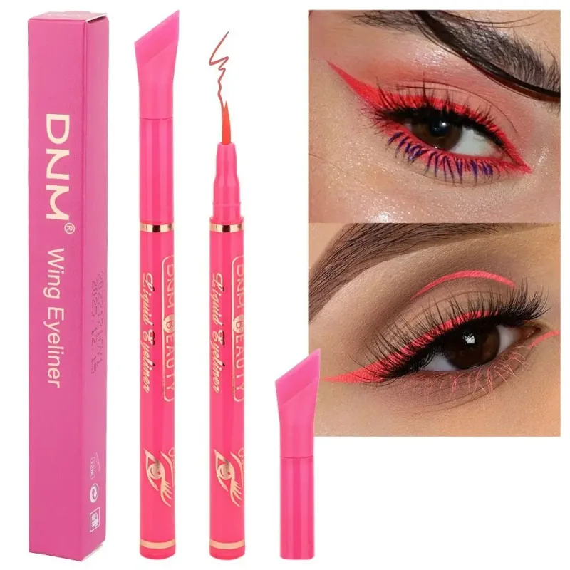 Waterproof Colored Eyeliner Quickly Drying Long-lasting Matte Liquid Eyeliner Pen Smooth Ultra-thin Easy To Apply Eye Makeup Pen