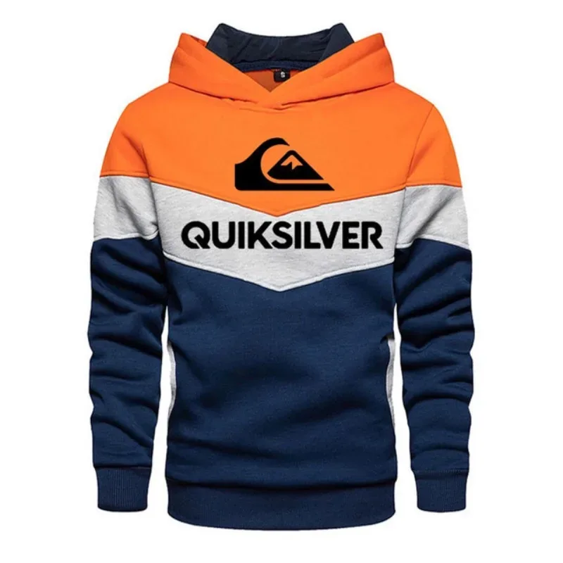 2025 New Men's Hoodie Splicing Outdoor Leisure Sportswear Street Fashion Men's Warm Wool Hoodie Autumn/Winter Coat — image 6