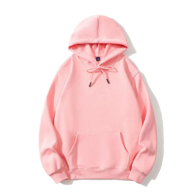Sweat à capuche de haute qualité imprimé à la mode, logo personnalisé, marque de groupe personnel, broderie pour hommes et femmes, épais 100% coton, pulls en polaire — image 2