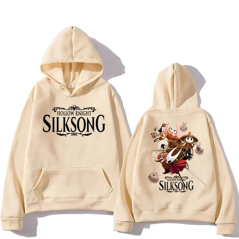 Hollow Knight Silksong Hot Game Hoodies Long Sleeve Fashion Casual Pullovers High Street Women Men Sweatshirt Fashion Streetwear — image 8