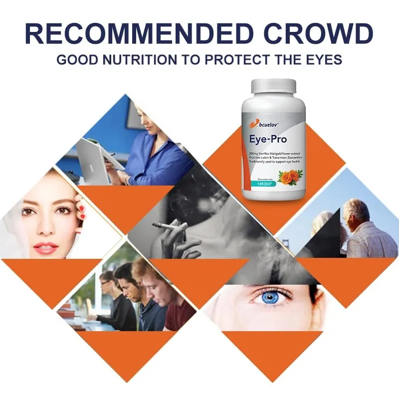 Lutein Capsules - with Zeaxanthin Extract - Supports Eye Health Helps Relieve Eye Strain Improve Vision Health — image 4