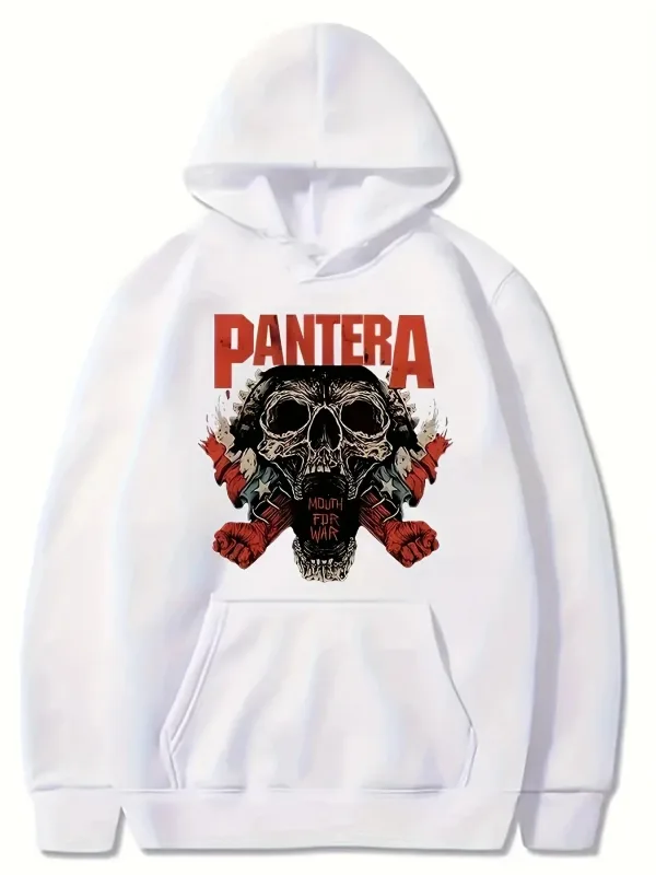 2026WinterNew Hoody PANTERA Band Pullovers COWBOYS FROM HELL Print Hoodies Men Women Vintage Fashion Hip Hop Oversized Swatsirts