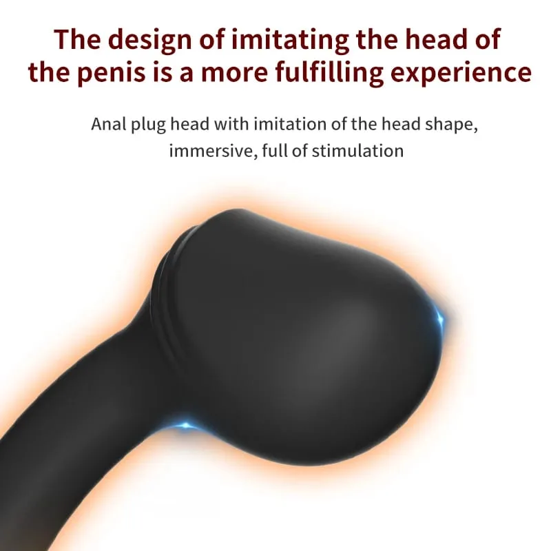 Silicone anal grânulo ânus dilatador vibrador anal plug pequena caminhada wearable bunda butt plug massageador de próstata brinquedos sexuais para mulheres