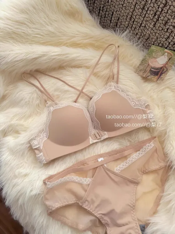 Petite Leopard Print Front Closure Bra Set Push Up Backless Sexy Party Lingerie Boost Bust Show Fuller Shape 32-38AB Top Selling — image 12