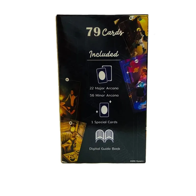 78 이야기 타로 카드 79 카드 타로 데크 영어 버전 가족 파티 여성을위한 운세 운세 데크 게임