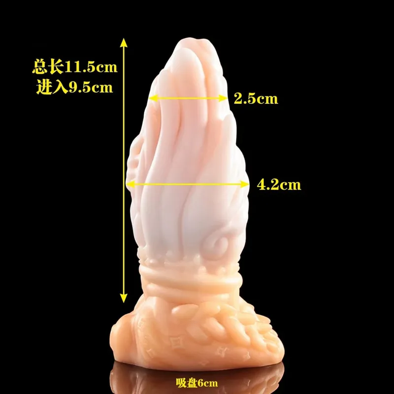 12 Zodiac Signs Series Alien-shaped Penis Realistic Dildo Vaginal Anal G-spot Stimulator with Suction Cup Orgasm Adult Sex Toys — image 12