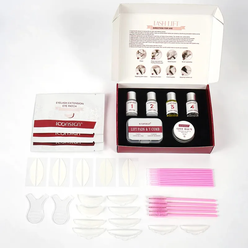 Cola bálsamo lash lift kit cisteamina profissional cílios manter 90 dias encaracolado levantamento beaty presente kits ferramentas de maquiagem conjuntos — image 3