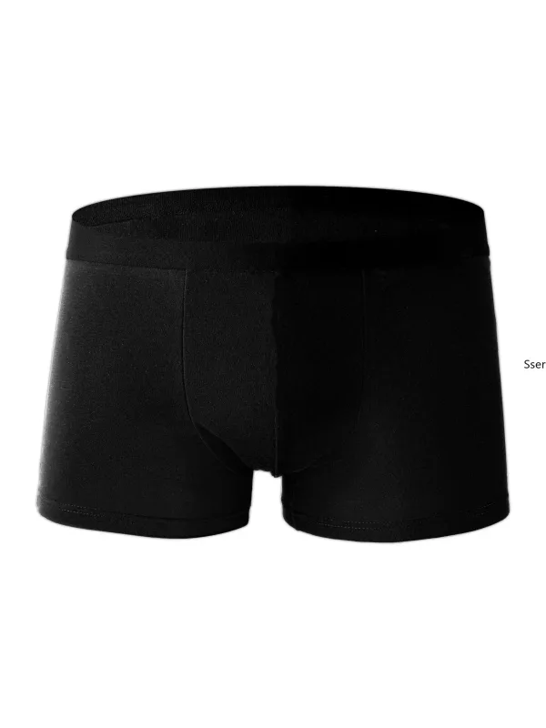 10PCS Men's Underwear Black Color Men Underpant High Stretch Boxer Shorts Sexy Men Panties Plus Size L-4XL Breathable Men Boxer — image 7