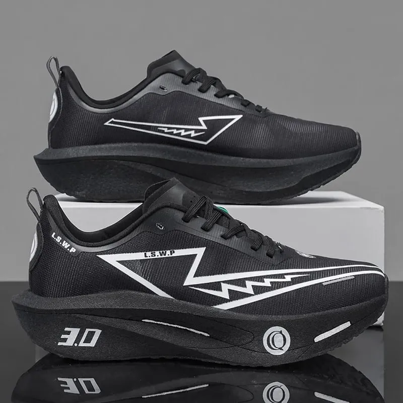 Men Marathon Running Shoes Carbon Plate Training Race Sports Outdoor Breathable Lightweight Women Comfortable Athletic Sneakers