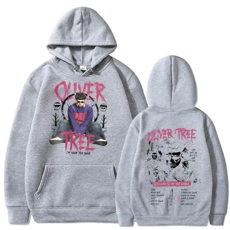 Oliver Tree Hoodies Life Goes on 1993-2026 Fans Gift Pullovers Men Clothing Fashion Hip Hop Oversized Casual Hooded Sweatshirts — image 8