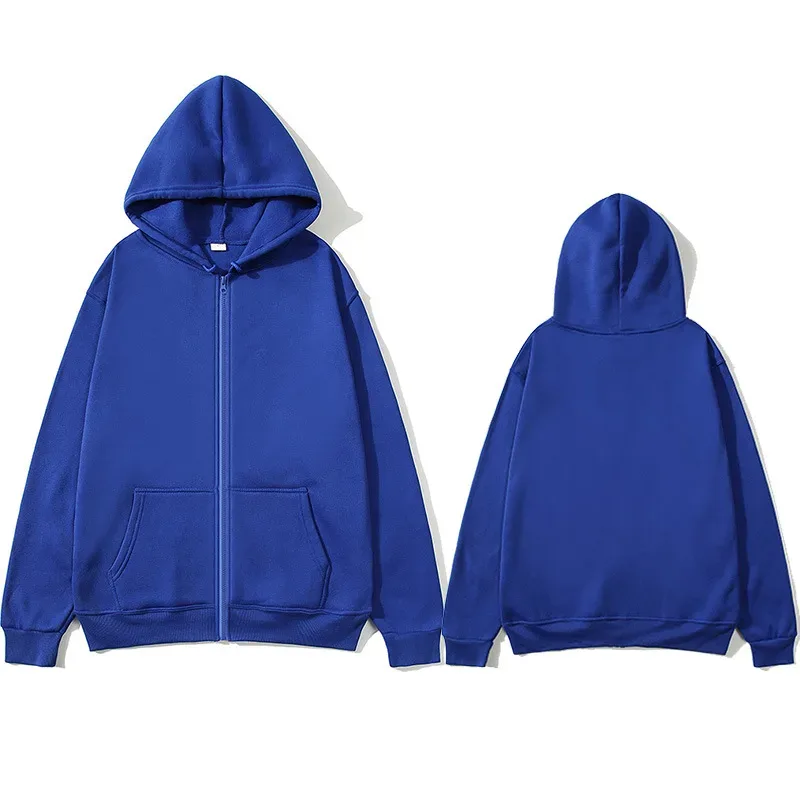 Fashion Casual Black Gray Blue Zipper Hoodie Hip Hop Street Wear Sweatshirts Skateboard Men/Woman Pullover Hoodies Male Hoodie — image 9
