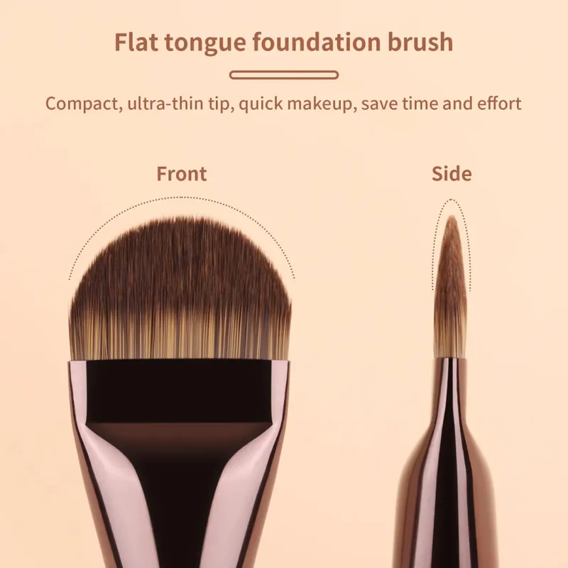 20 PCS Makeup Brush Set With Case Soft Bristles Foundation Powder Blush Concealer Eyeshadow Brush CRUELTY-FREE & VEGAN