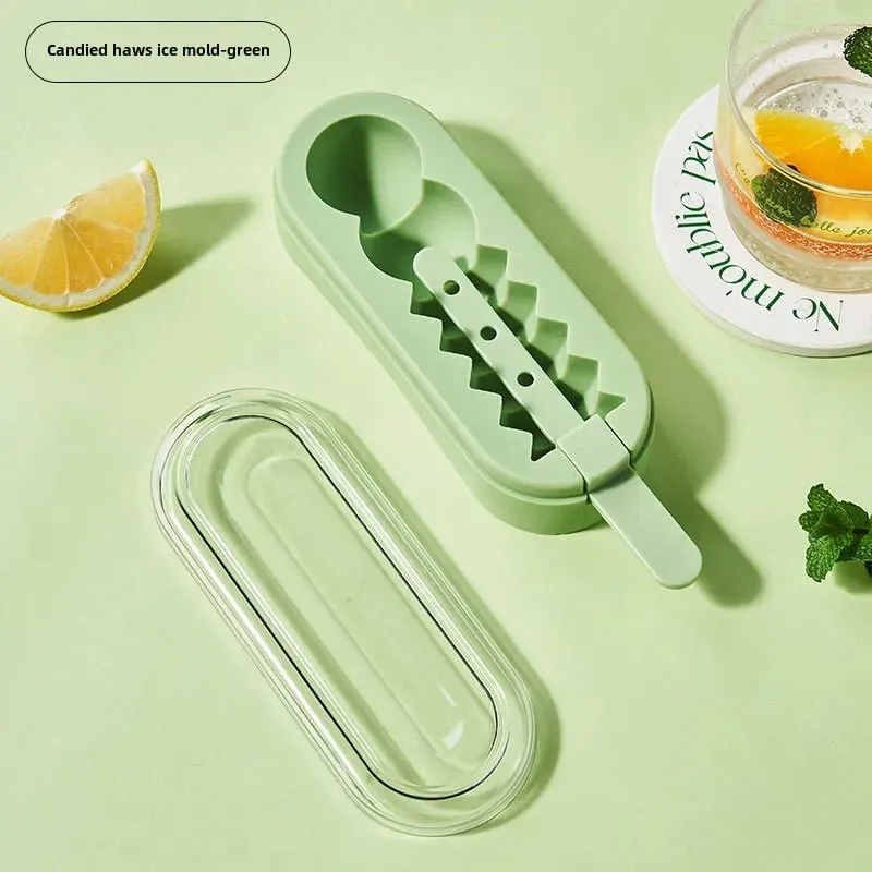 Creative Tomatoes on Sticks Ice Cream Mold Food Grade Household Ice Lolly Silicone Mold