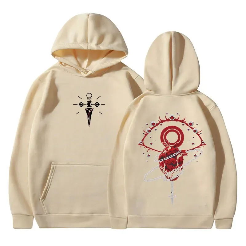 Anime caçador x caçador hoodies kurapika phantom trupe moletom com capuz roupas femininas masculinas pullovers de grandes dimensões streetwear — image 9