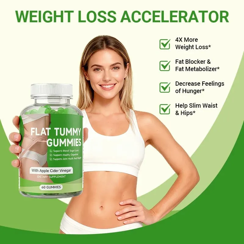 Metabolism Support Gummies - Weight Management Fat Burning Metabolism Boosting Supports A Healthy Nervous System - 60 Gummies — image 2