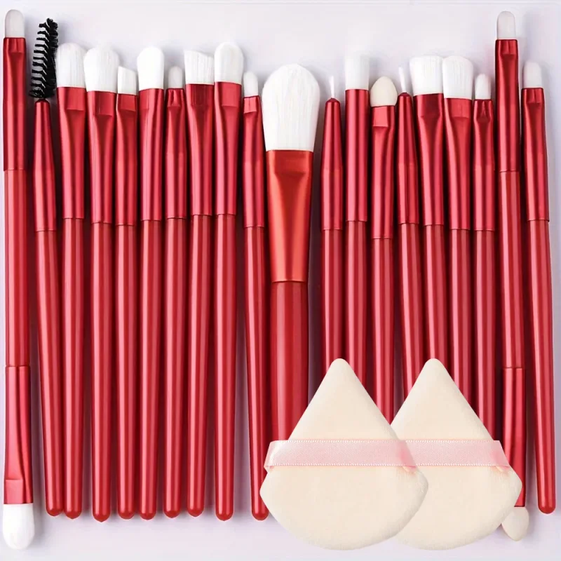 20Pcs Makeup Brush Set Eyeshadow Concealer Foundation Concealer Blending Brush Soft Fluffy Women Beauty Tool Make Up Brushes Kit