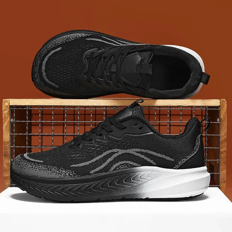 Outdoor Men's Casual Sneakers Minimalist Barefoot Shoes Running Shoes Lightweight Breathable Zero Soles Wide Toe Walking Shoes