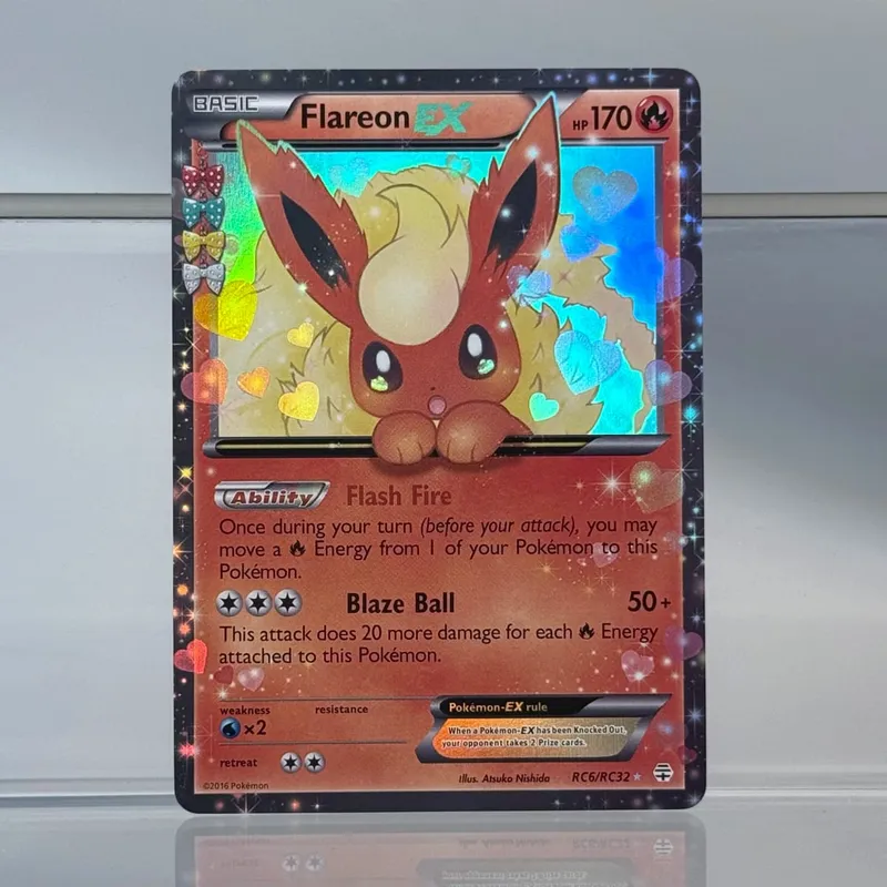 PKM Cards Charizard Janpanese English Vesion Pikachu Single Foil Cards Snorlax Umbreon Flare EX Game Collection PTCG Proxy Cards — image 16
