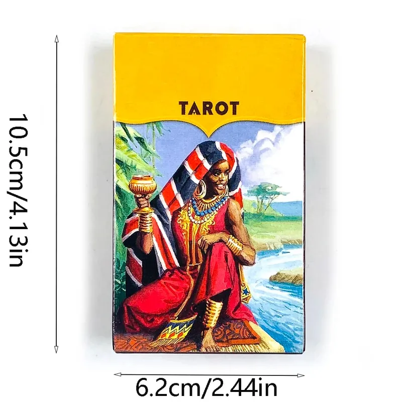 African American Tarot Cards 78 Tarot Deck Of Show A Beautiful and Happy Life Perfect For Divination & Gift Giving — image 6
