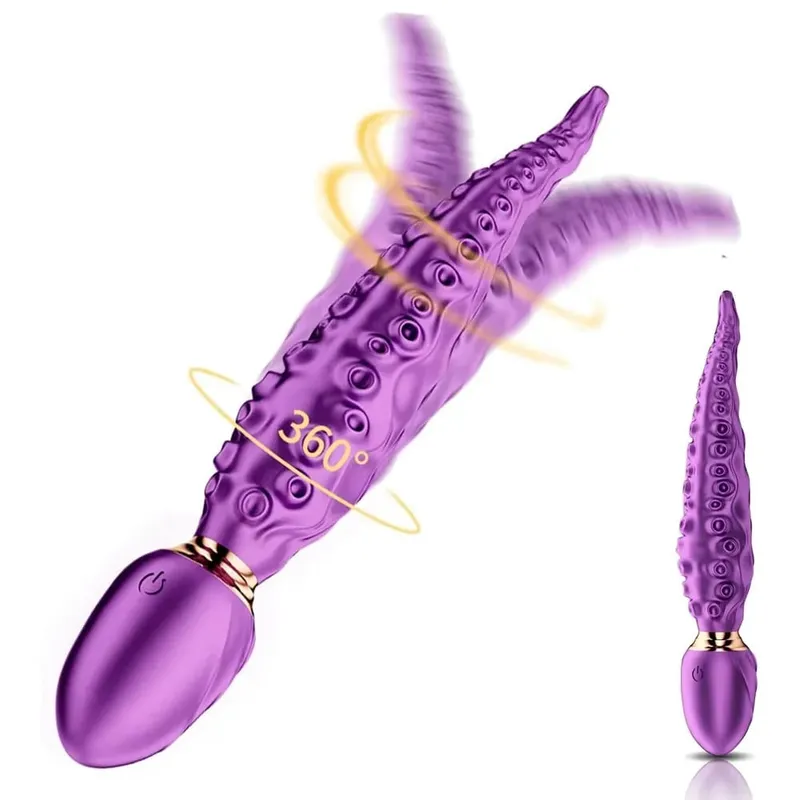 Artificial Tentacle Vibrator Women G-Spot Vagina Masseger Erotic Clitoris Stimulator Nipple Clitoral Dildo Adult Sex Toy — image 1