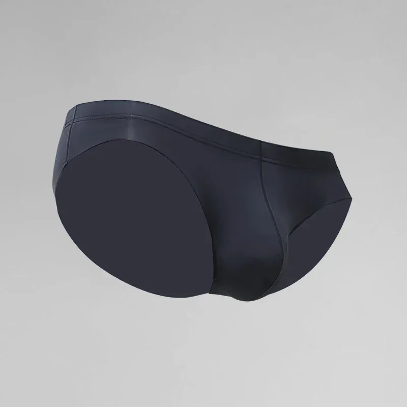 Modal men's underwear. Super - thin ice - silk style for summer. Alluring, breathable men's briefs. Sexy, translucent underpants